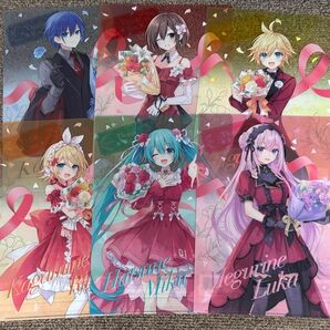 ファミマ 初音ミク A4クリアファイル 全6種