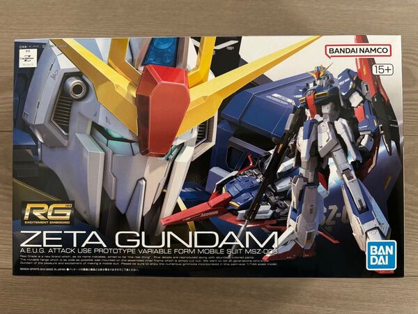MSZ-006 ゼータガンダム (1/144スケール リアルグレード(RG) 10 機動戦士Zガンダム)