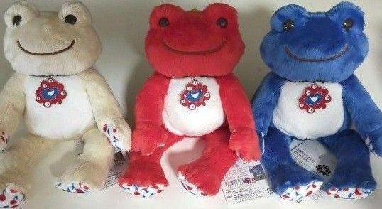 EXPO2025 かえるのピクルス ビーンドール コラボぬいぐるみ 3種set