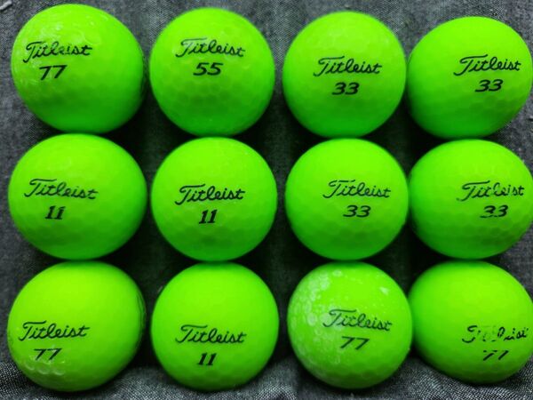 ロストボール Titleistタイトリスト VG3【年式混合】 マットグリーン 12個