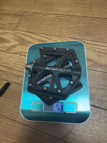 litepro 超軽量フラットペダル 169g 黒