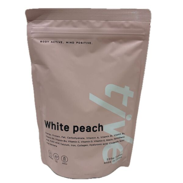 tive プロテインパウダー 粉末たんぱく食品 白桃味