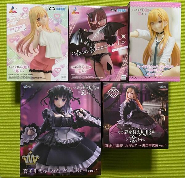 その着せ替え人形は恋をする 喜多川海夢 フィギュア まとめ売り 5点