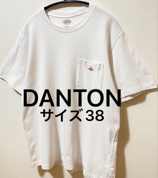 DANTON ダントン ポケットTシャツ サイズ38