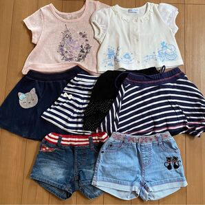 子供服 女の子夏服90まとめ売り