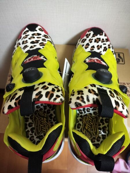 atmos x Reebok リーボック インスタポンプフューリー 'シトロンアニマル' FZ4432 29cm