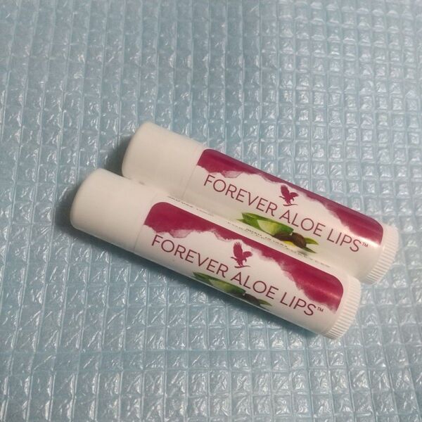 新品!フォーエバー リップクリーム(リップケア化粧品)2本 アロエ FOREVER LIVING PRODUCTS アロエベラ