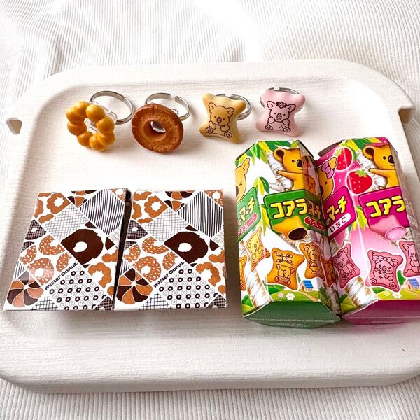 リングガチャまとめ売り ミスド コアラのマーチ