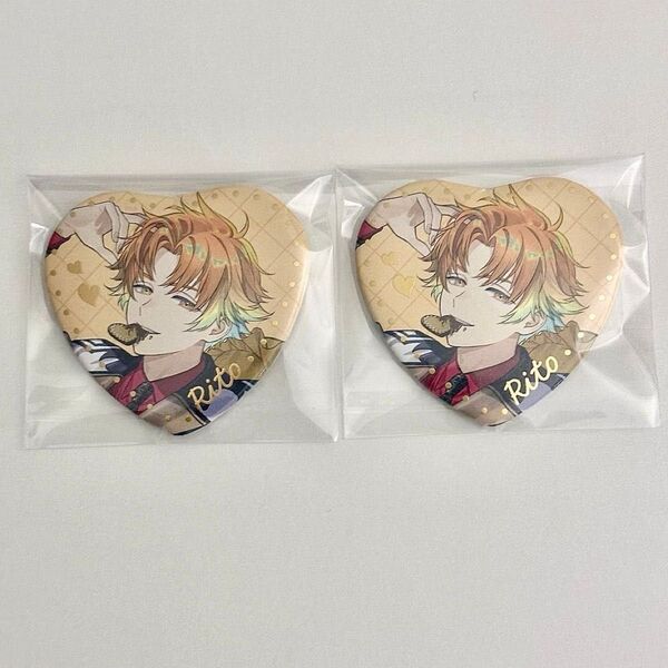 にじさんじ Melty Valentine 宇佐美リト 缶バッジ