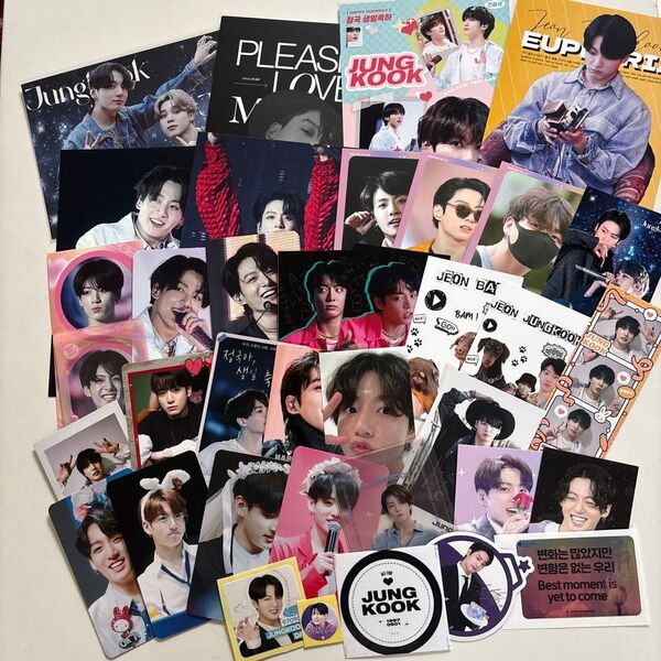 BTS jungkook ジョングク バンタン フォトカード ステッカー