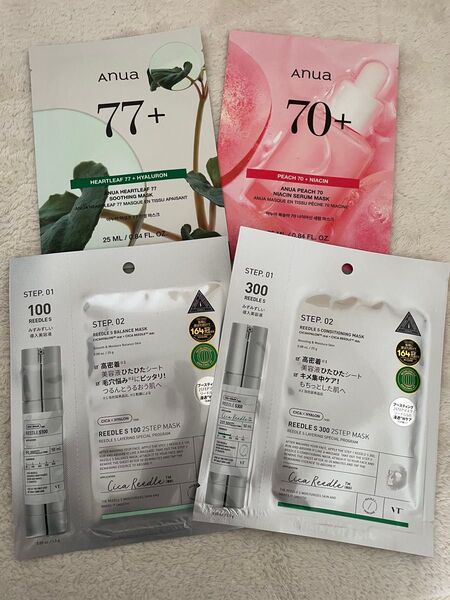 ANUA アヌア 桃70ナイアシン ドクダミ77 シートマスク フェイスパック フェイスマスク 韓国コスメ