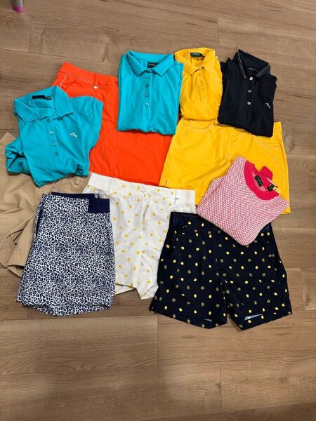 chervo シェルボ パンツ スカート ポロシャツセット 半袖