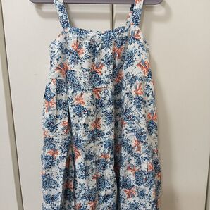 ユニクロ ポールアンドジョー サイズ120 キャミソールワンピース 花柄