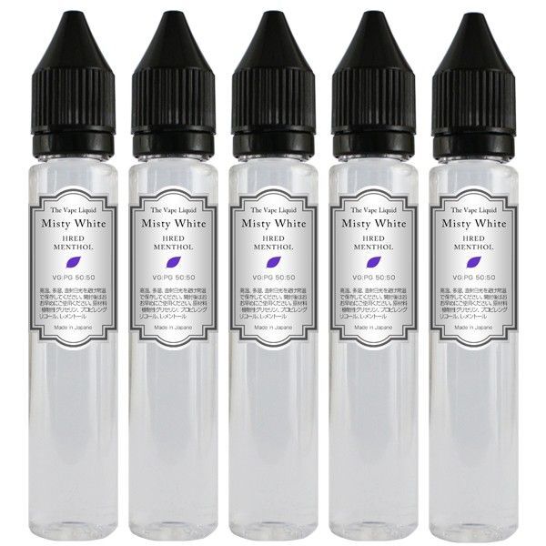 電子タバコ用リキッド 175ml ハードメンソール VAPE MistyWhite
