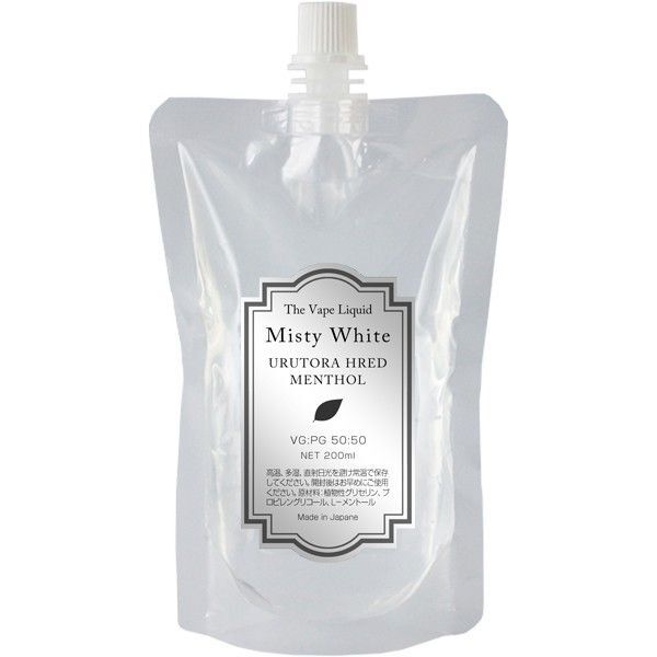 電子タバコ用リキッド 200ml ウルトラハードメンソール VAPE MistyWhite