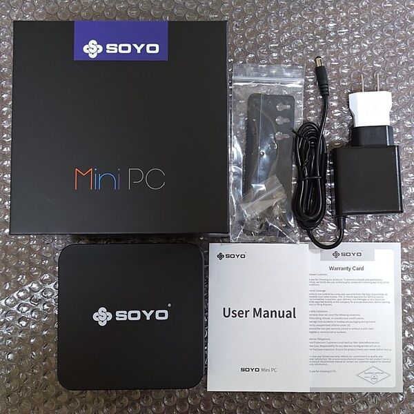 ほぼ新品☆SOYO M4 Pro ミニPC Intel N150 16GB 512GB Win11 Pro