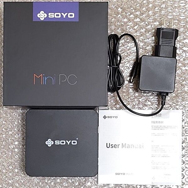ほぼ新品☆SOYO M2 Plus 2 ミニPC Intel N100 16GB 512GB Win11 Pro