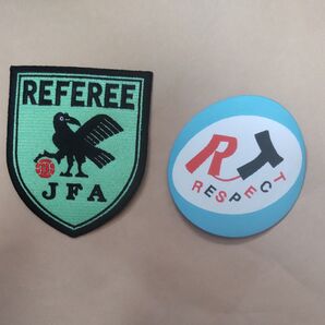 JFA 審判ワッペン & リスペクトワッペン セット