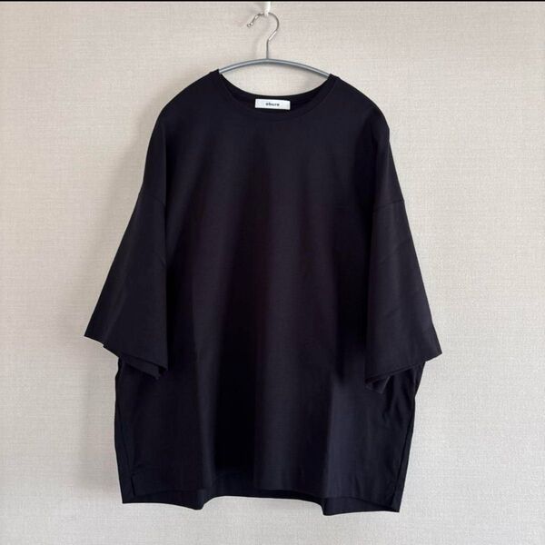 ebure エブール スーピマコットン オーバーサイズ Tシャツ