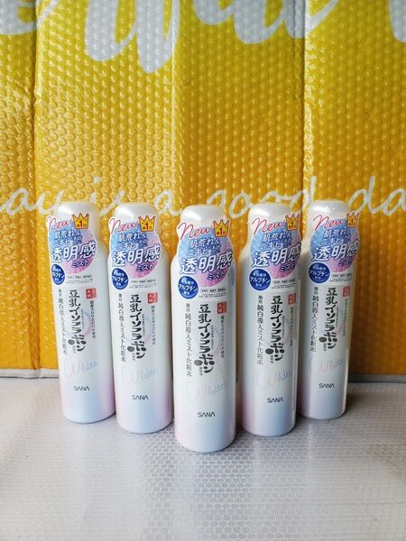 なめらか本舗:純白導入ミスト化粧水:150g×5本セット