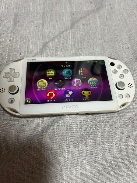 PsVita本体 動作確認済み ソフト付き(実況パワプロプロ野球2013)