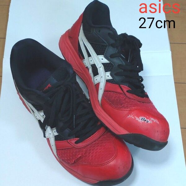 アシックス 安全靴 27cm ウィンジョブ CP210