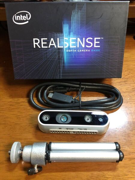 送料無料 インテル D435i リアルセンス 深度カメラ Intel RealSense Depth Camera 元箱付