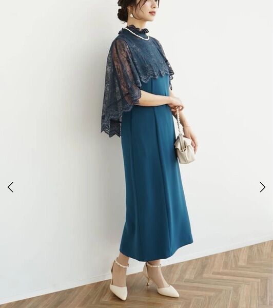 定価32000円◆新品タグ付き◆ヤマダヤ◆ケープライクドレスワンピース スコットクラブ