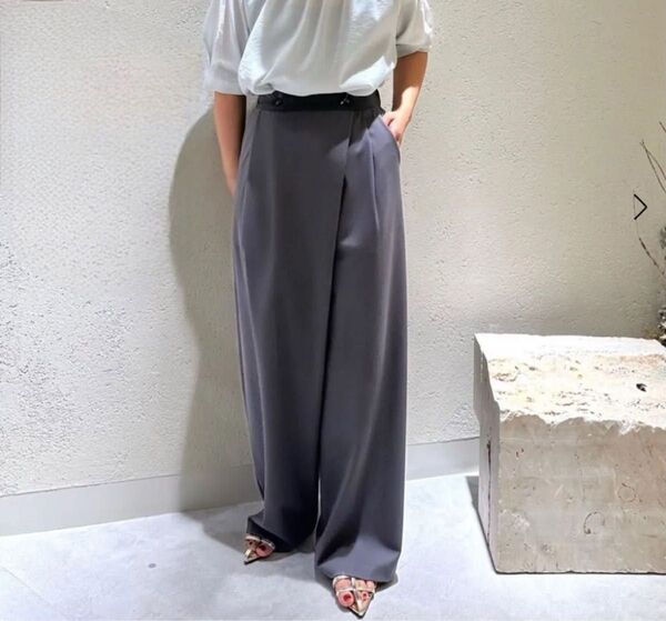 定価17000円◆新品タグ付き◆ヤマダヤ◆ラップワイドパンツ スコットクラブ