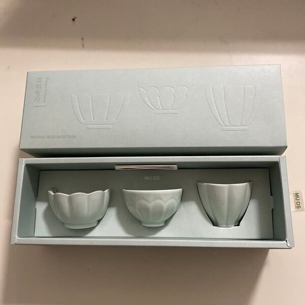MU:DS 韓国国立博物館 高麗青磁のカップ3点セット