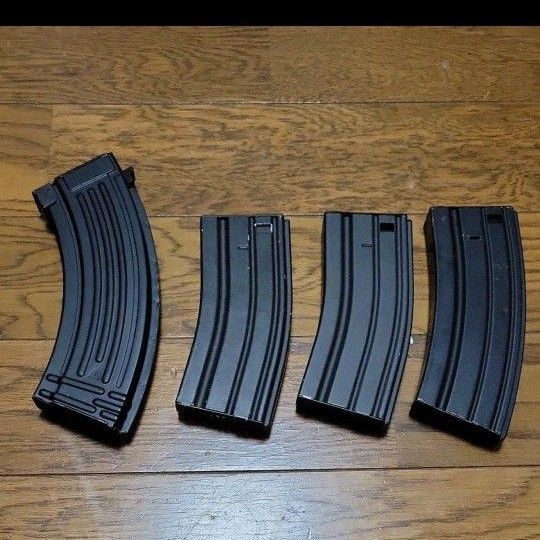 東京マルイ M4 AK47 マガジン 4個セット販売 ジャンク品