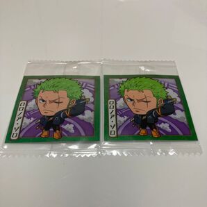 ワンピース ウエハース シール ロロノア・ゾロ 2枚セット にふぉるめーしょん