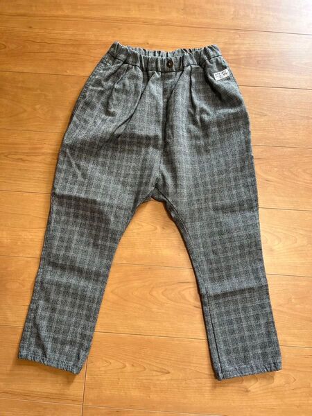 F.O.KIDS エフオーキッズグレンチェックパンツ サルエルパンツ140 イージーパンツ キッズ