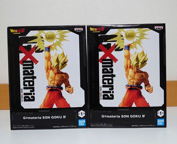 ドラゴンボール フィギュア 2点セット 超サイヤ人孫悟空 ドラゴンボールZ G×materia SON GOKU IV フィギュア