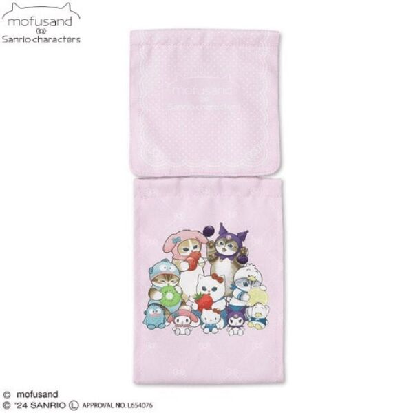モフサンド トイレットペーパーホルダー(mofusand×Sanrio characters) サンリオ トイレ用品 ピンク