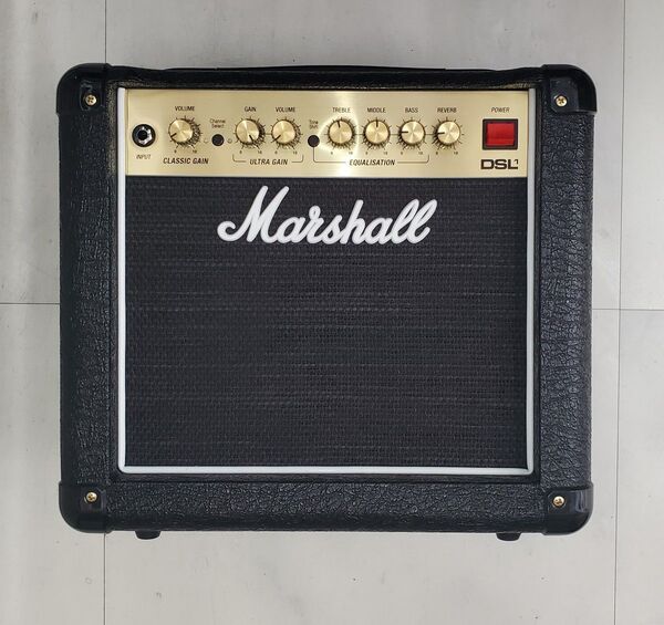 Marshall DSL1C BELDENスピーカーケーブル LANEYフットスイッチ