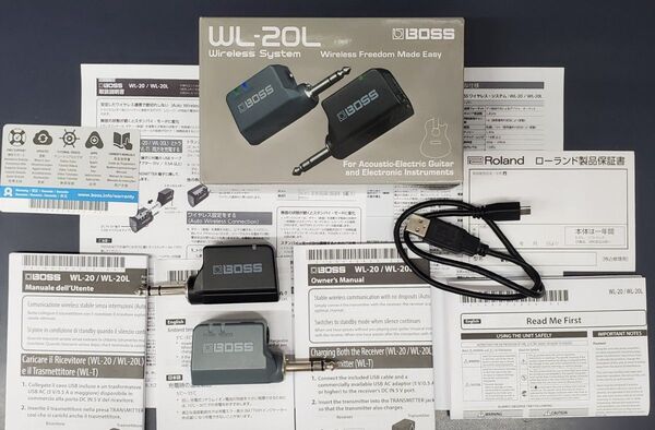 BOSS WL-20L ギターワイヤレスシステム