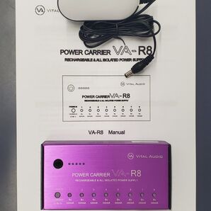VITAL AUDIO POWER CARRIER VA-R8 新品アダプター付