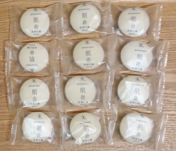 12個 米肌 肌潤石鹸 洗顔 コーセー マイハダ