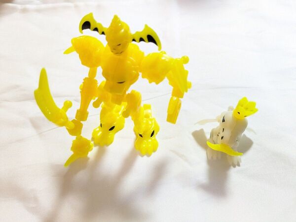 ほねほねザウルス第5弾 ほねほね大魔神完成品&ティラノサウルスキング おまけパーツ有