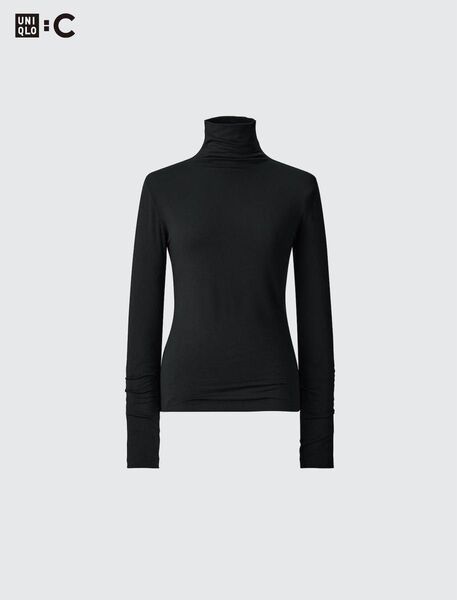 UNIQLO 極暖ヒートテック カシミヤブレンドタートルネックT 長袖 3XL