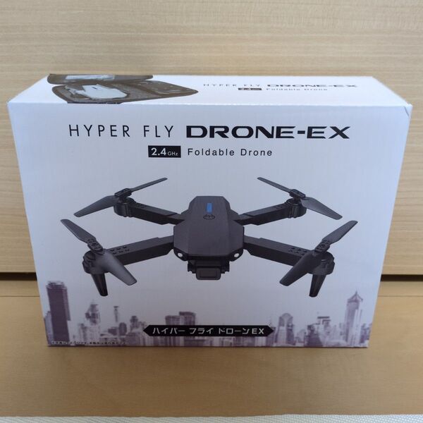 HYPER FLY DRONE-EX ドローン ブラック (未使用)