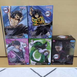 鬼滅の刃 フィギュア 5点まとめ売り プライズ品(新品未開封品)