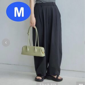 しまむら mysa 田中里奈 コクーン パンツ ブラック Mサイズ