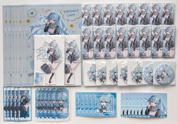 ホロライブ×GiGO 放課後のねぽらぼ 雪花ラミィ 55点セット
