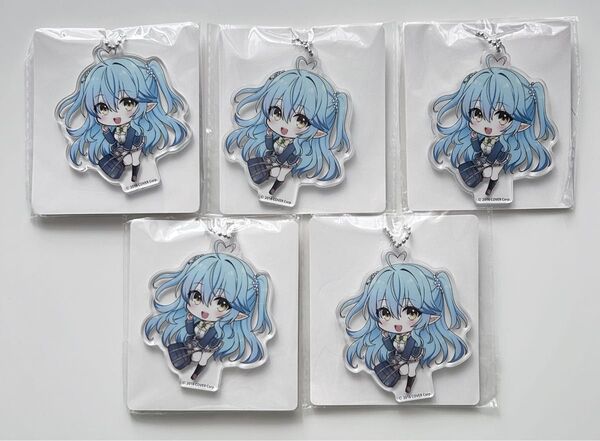 ホロライブ×GiGO 放課後のねぽらぼ アクリルキーホルダー 5点セット