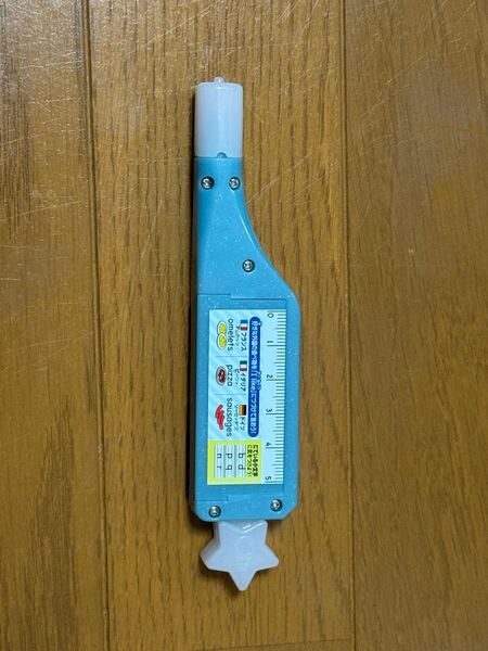 進研ゼミ小学講座チャレンジタッチ5年生 ミニ定規分度器光るボールペン