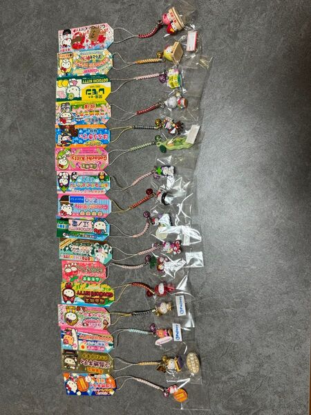【新品未開封】ご当地キティ ストラップ 根付 まとめ売り ハローキティ サンリオ 根付ストラップ 激レア