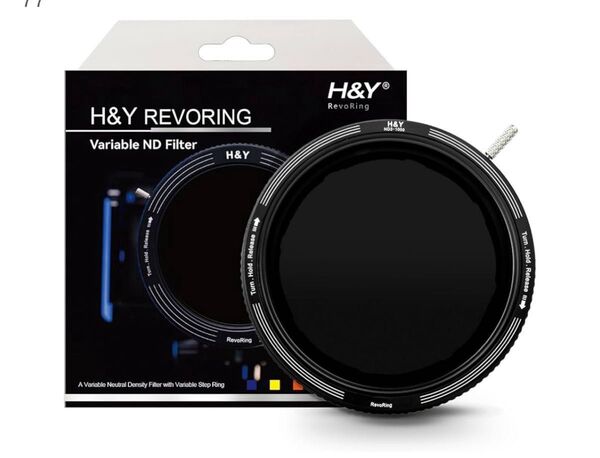 H&Y REVORING Variable ND3-ND1000 キャップ付