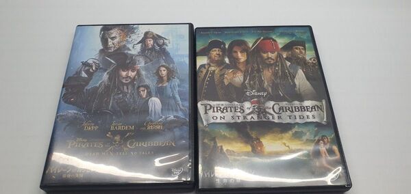 dvd パイレーツ・オブ・カリビアン 生命の泉 最後の海賊 2枚セット